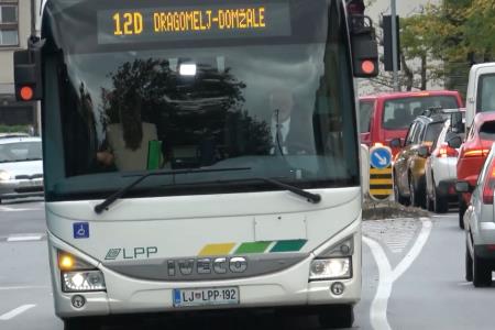LPP 12D prvič zavija na postajališče Domžale